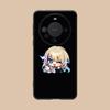 HSR Serval Matte TPU Mobile Phone Case for Huawei Mate 60 50 40 30 20 10 Pro Plus Lite E 5G Colorful Printing Cover