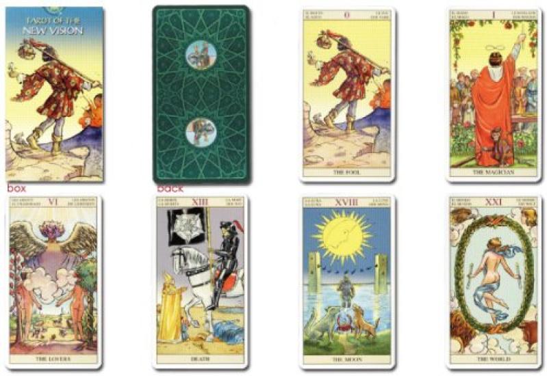 Tarot Cards Fortune Telling 78 Cards Tarot of the New Vision Japanese Booklet Included Rider Smith Edition "Pocket Manual"