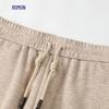 Luomeng Women's Cashmere Blend High-Waist Straight Leg Casual Pants
