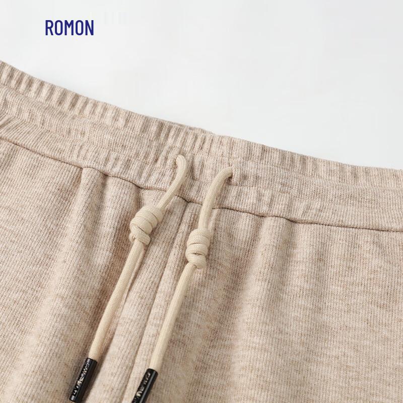 Luomeng Women's Cashmere Blend High-Waist Straight Leg Casual Pants