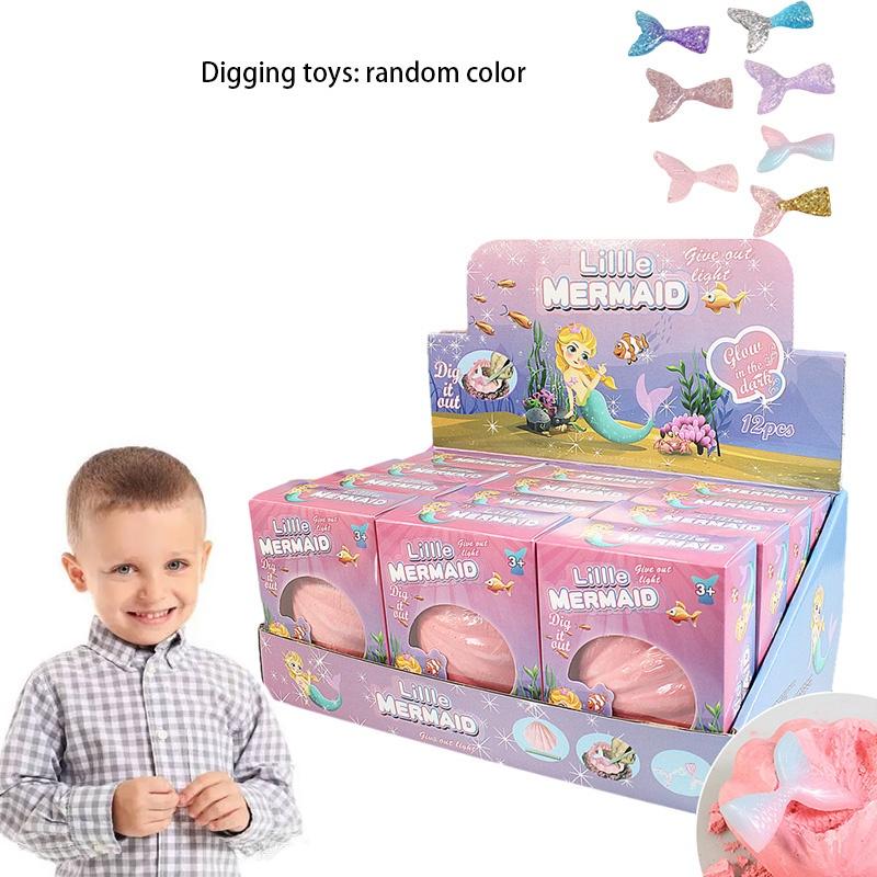 Archäologische Ausgrabung Meerjungfrauen-Fossil Pädagogisches Spielzeug für Grundschüler