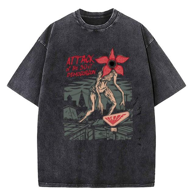 Demogorgon Hawkins Cotton T-Shirt XL