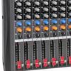 16-Channel Professional Karaoke Mixer with USB, Bluetooth, and Reverberation Effects for Stage Performance Monitoring