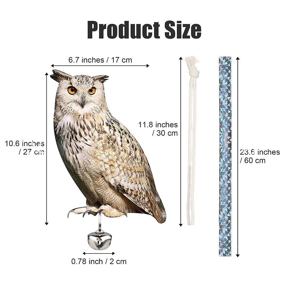 Owl Scare Bird Scarer Scare Birds Away Bird Control Devices