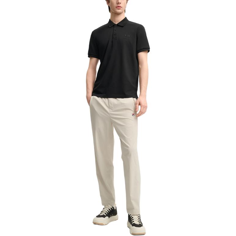 FILA x M.C.ESCHER Lifestyle Polo Shirt Men's Jet Black F11M538118F-BK