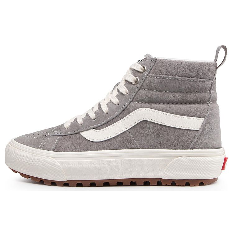 Vans Sk8 Mte-1 Casual Trendy Versatile Lightweight High-Top Skate Shoes Unisex Sneakers Gray VN0A5HZY6J6
