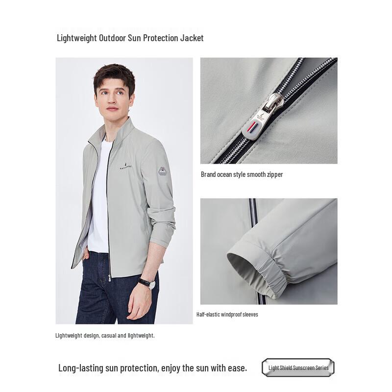 Navigare Men's 2025 Lightweight Breathable Sun Protection Jacket