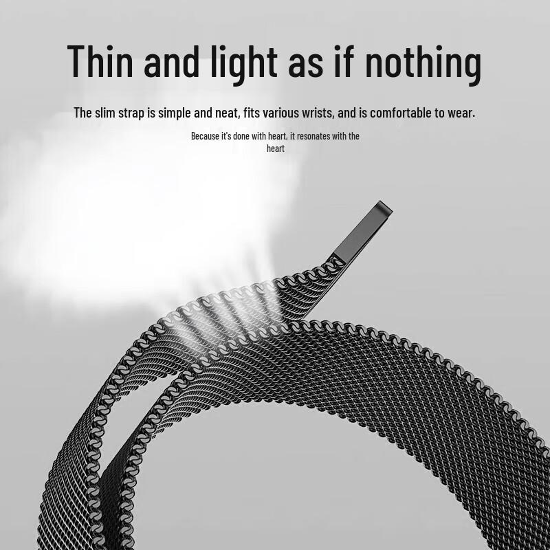 ESCASE Milánský tah Magnetický pásek pro Apple Watch