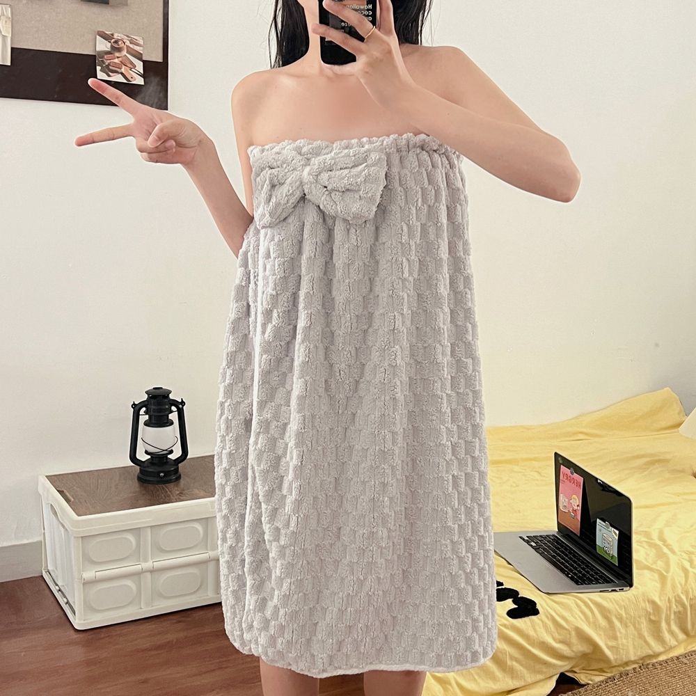 

Женское большое банное полотенце, обернутое полотенце, домашнее хлопковое, мягкое, впитывающее, не оставляющее ворса, банная юбка, для купания, симпатичное, Ins Wind one size