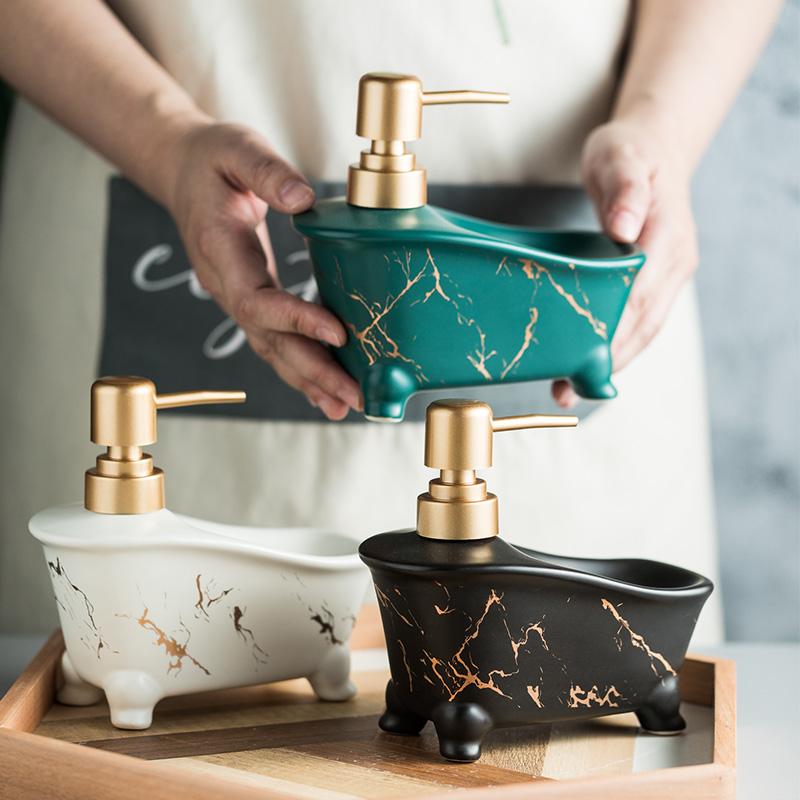 Schwarz/Weiß/Grün Badezimmer Flüssigseifenspender Hotel Apartment Haushalt Handwaschflüssigkeit Flasche Shampooflasche Seifenschale