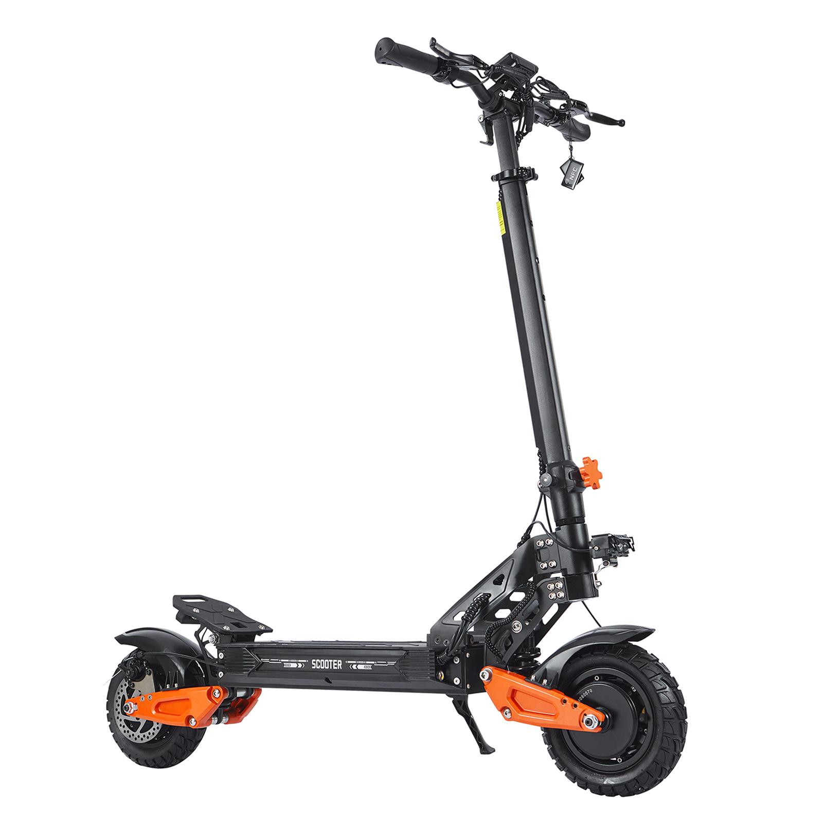 EMANBA G2 DUAL Elektroroller für Erwachsene mit 48V 21Ah Akku und Smart App orange