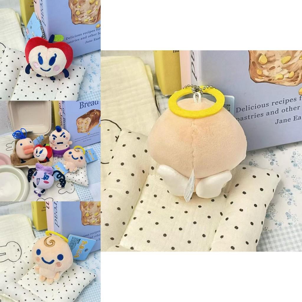 Tamagotchi Cute Chibi Bunny Plush Toy With Pp Cotton Filling For Kids Room Decor