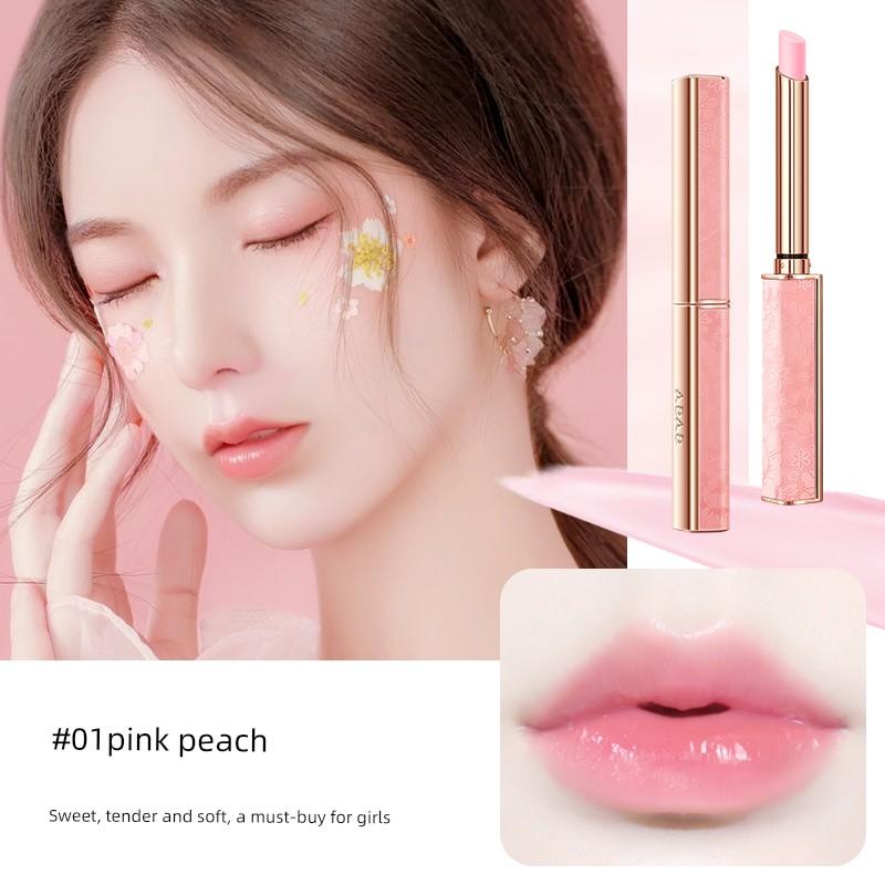 Color-Changing Lip Balm for Women, Moisturizing, Non-Fading, Non-Stick, Waterproof Lipstick, Special Lip Gloss for Light Makeup and No Makeup