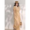 Mixiu Women's Tencel Ramie Two-Piece Set