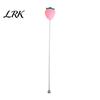 Mixer with Ball Cocktail Stir Stick, Stainless Steel Mixing Durian Pineapple Strawberry Cute Drink Stirrer Watermelon Rubber Top Decor, for