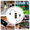 Digitaler USB-Timer-Schaltkabel Draht Digitaler 24-Stunden-Einstellbarer Timer Energie-Aus-Schalter Countdown-Timer Elektrobedarf