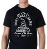 Don't Tread On Me, Land of the Free America, We the People 1776 T Shirt Tee