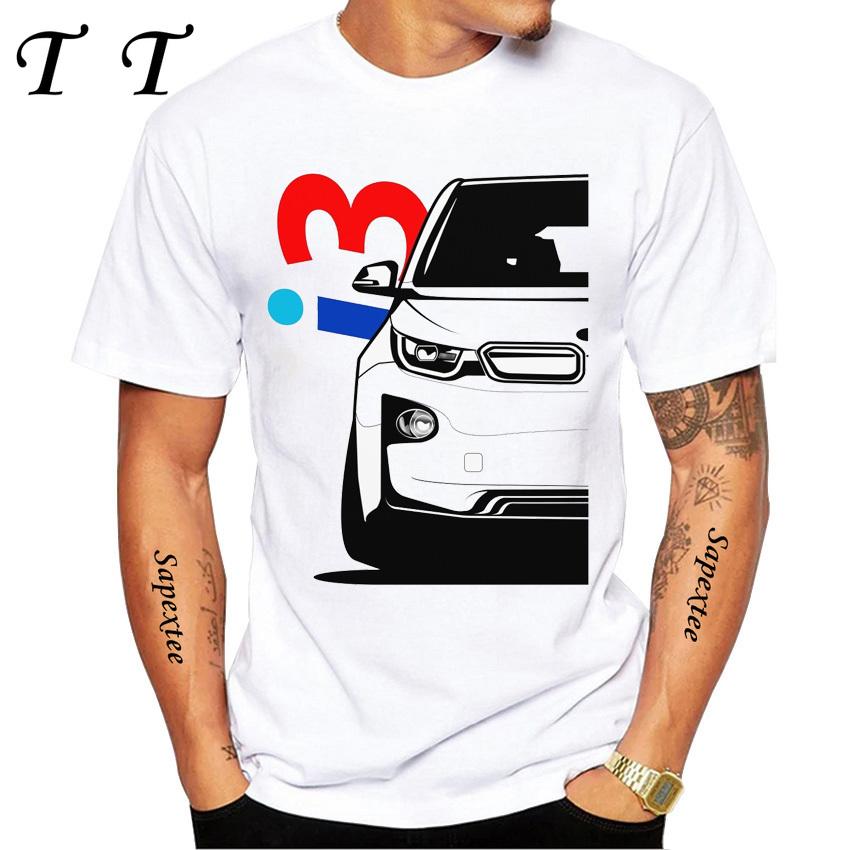 New Summer Men Short Sleeve Drive The Classic Germany EUDM - E34 M5 - X5 E30 Cars Evolution Retro T-Shirt Boy Casual White Tees