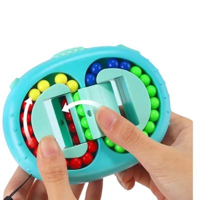 Colorful Beans Fidget Spinner Multi-Function Finger Spinning Toy Stress Relief Decompression Tool for Children And Adults