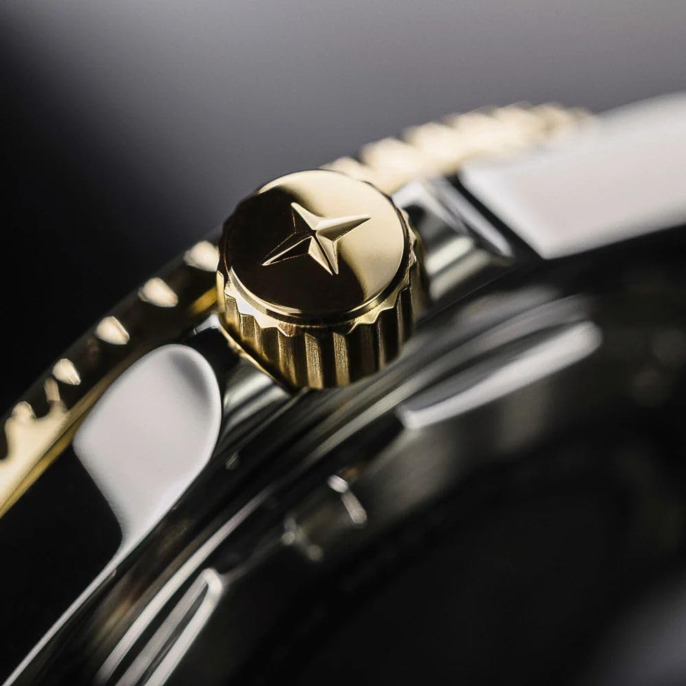 Watch Mechanical Automatic Date 200M Water Resistant Ternos Medium Swiss Made Silver [Davosa] 166.197.20