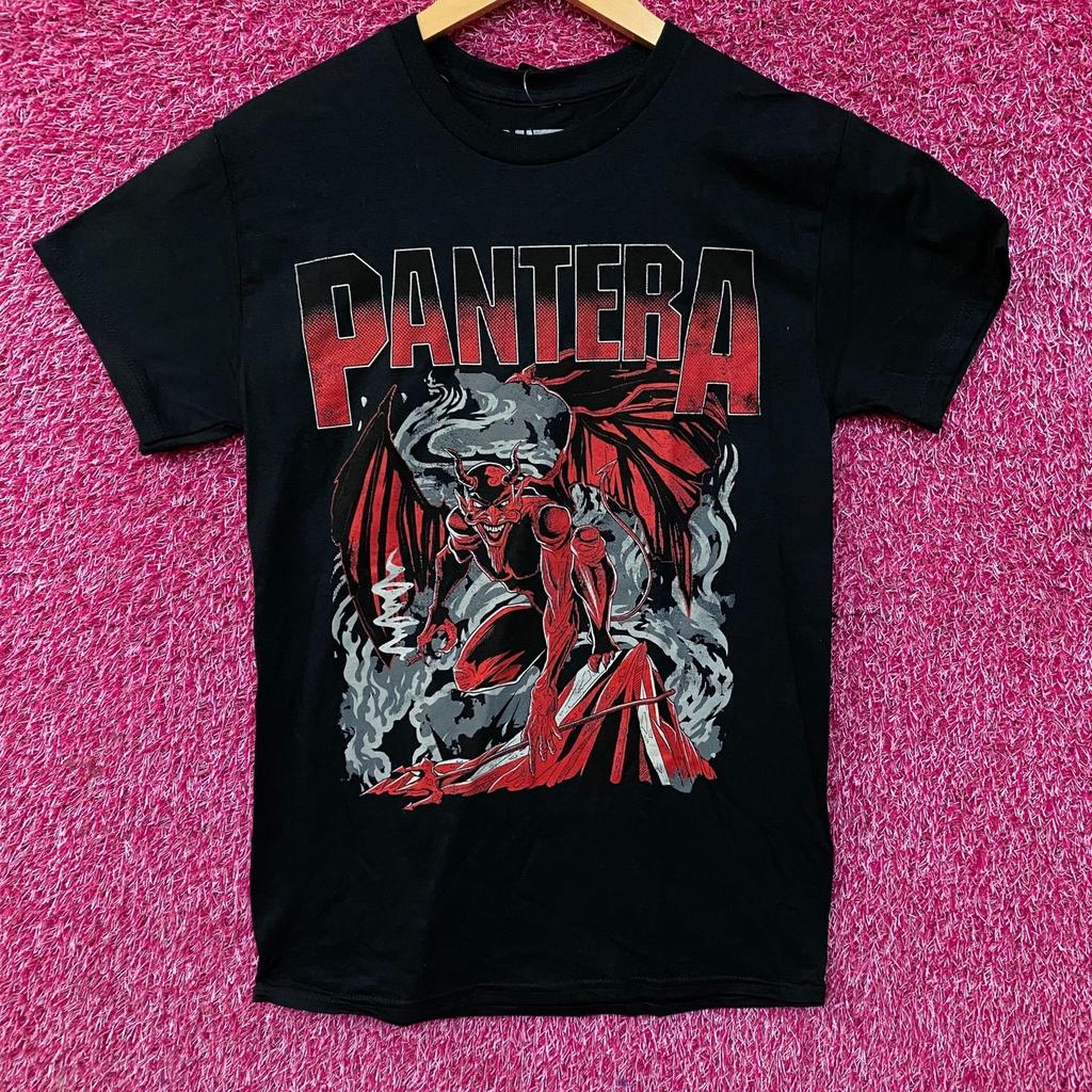 Pantera Cowboys From Hell Diavolo Che Fuma Maglietta Banda Metal Taglia Piccola Unisex