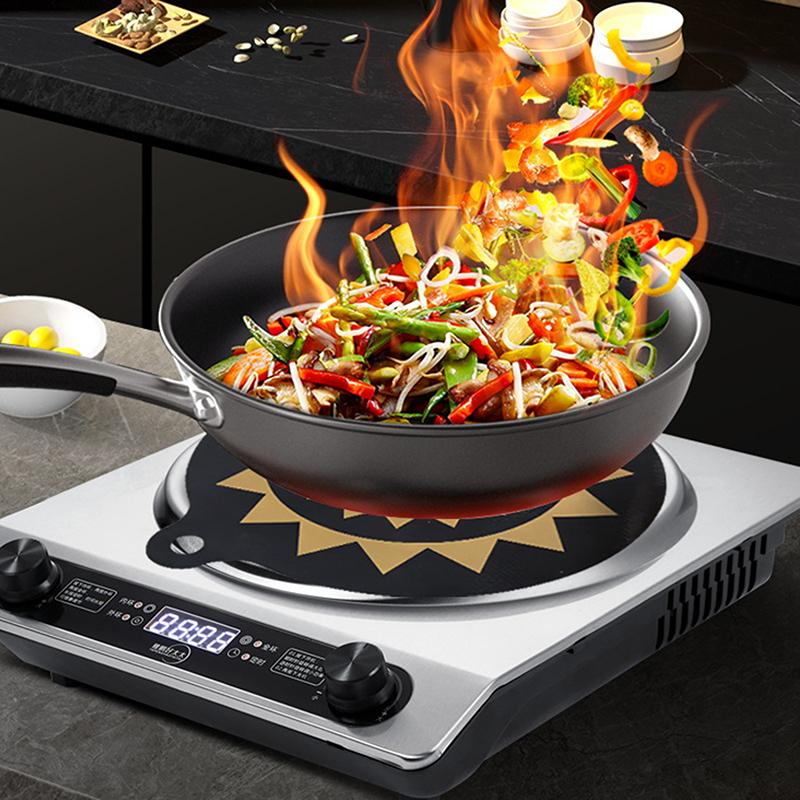 Silicone Stove Mat Protector Induction Cooker Insulation Pad Multipurpose Non-Slip  Pads Cooking Hob Protective Cover