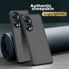 Honor 70 Phone Case, Full Lens Protection, Silicone Soft Edge, Shockproof, Ultra-Thin, Simple And Stylish Leather Texture Case, Elegant Gray