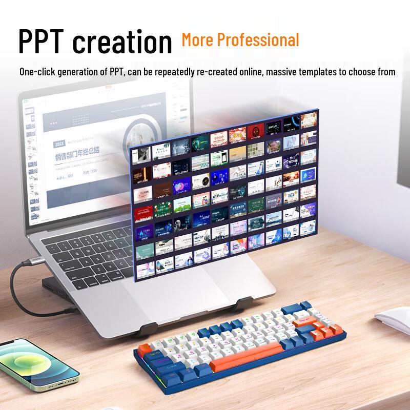 Sayrelances L8 AI Smart RGB Mechanical Keyboard