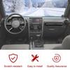 Panel de Control Central, decoración del volante, Kit Interior apto para Jeep Wrangler JK 2007-2010, accesorios para coche