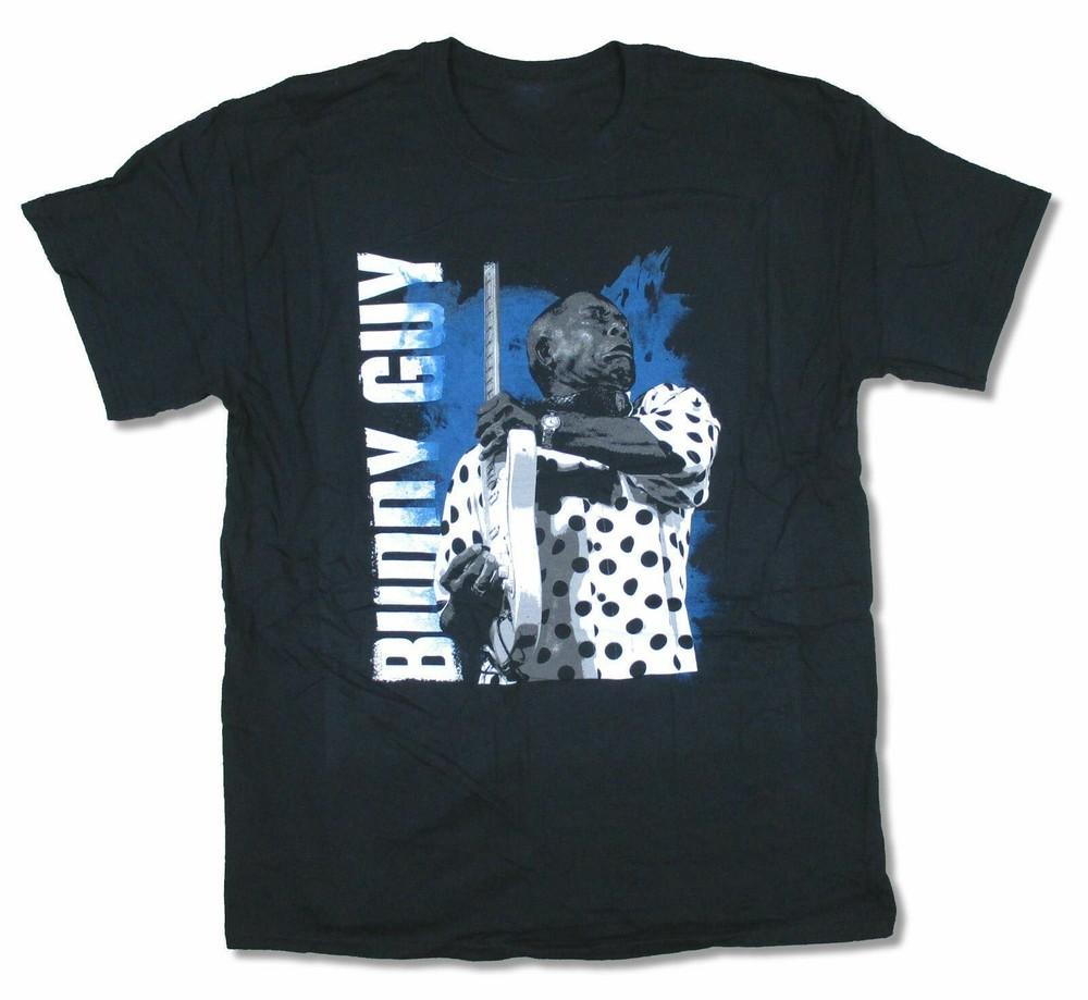 VTG Buddy Guy Men T-shirt Black All Sizes short sleeve XZ860 Unisex T-Shirt S