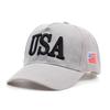 45 Klobouky Značka Klobouk USA Flag Čepice Muži Ženy Baseball Cap USA Muži Ženy Golf Cap Klobouky Outdoorové čepice