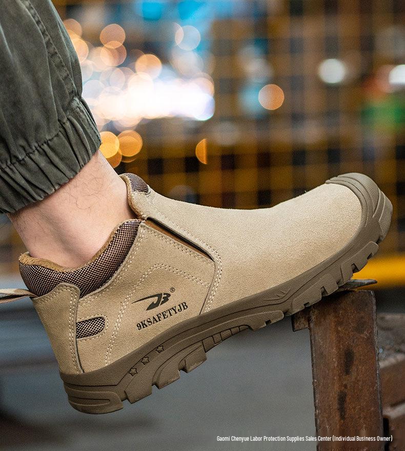 6kV Insulated Anti-Smash Fireproof Safety Work Shoes for Electric Welding