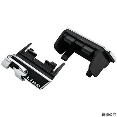 2026 Hete Voor Volkswagen VW ABS Auto Voorgrille Embleem Badge voor Volkswagen Golf R Rline Tiguan Touareg Polo GTI CC Passat R36 S