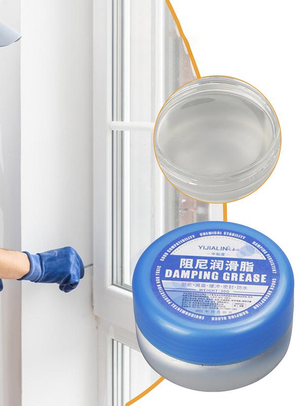 Dämpfungsfett Hohe Viskosität Hohe Viskosität Mechanisches Pufferfett Rostschutz Polieren Schleifmittel Schmierfett Für Gummi