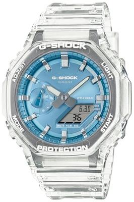 Zegarek Casio G-Shock (GA-2100BM-7A2JF) Męska Jasna Metaliczna Tarcza (Oficjalny produkt japoński) Jasny