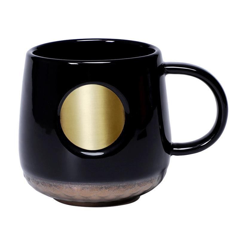 Star Mermaid Bronze Muse Bronze Cup Ceramic Couple Cup Coffee Cup