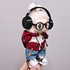 Labubu Doll Clothes Army Green Hooded Sweatshirt Series Suit Doll Clothes