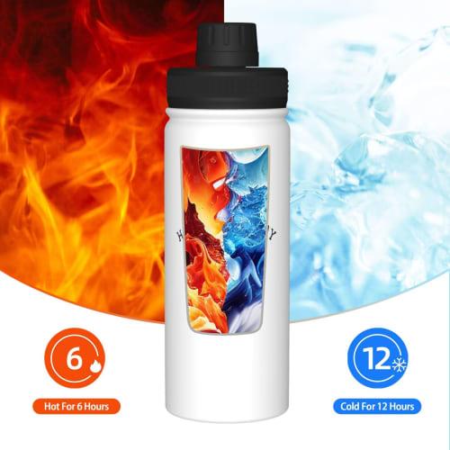 Snoopy Thermos Sports Bottle, Insulated, Vacuum Insulated, Portable Mug, Direct Drinking, Stainless Steel, Stylish, Lightweight, Outdoor, Adult, Black