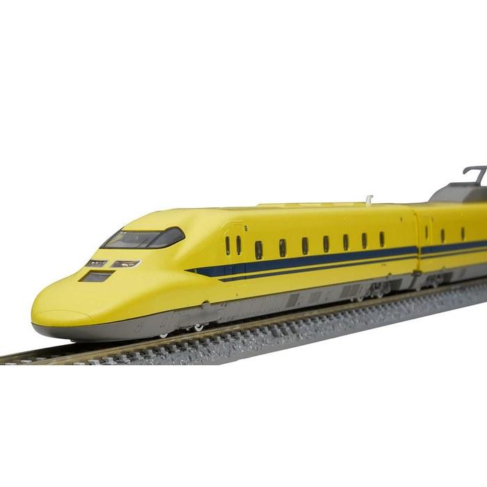 TOMIX N Gauge JR 923 Shinkansen Electrical Vehicle Comprehensive Test Car Doctor Yellow Basic Set 98480 Model Railroad Train