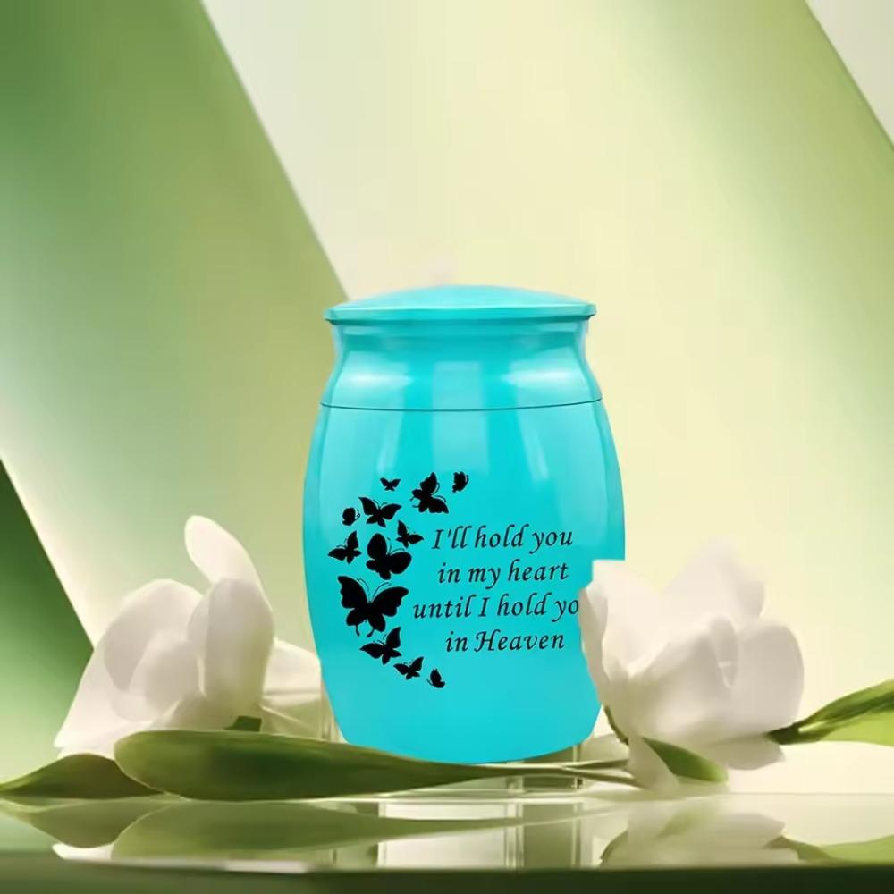 Waterproof Memorial Pets Urn Aluminum Zinc Zinc Alloy Cremation Urns Personalized Ashes Sealed Box  Funeral