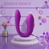 U-Form-Dildo, vibrierender G-Punkt-Vibrator, Klitoris, starke Stimulation, vaginaler Orgasmus, Anal-Vibratoren