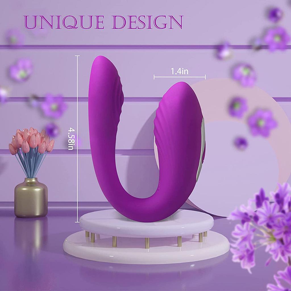 U-Form-Dildo, vibrierender G-Punkt-Vibrator, Klitoris, starke Stimulation, vaginaler Orgasmus, Anal-Vibratoren
