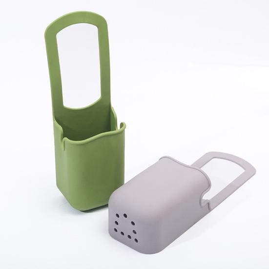 Silicone Cup Holder Bag Foldable Universal Bottle Holder Drink Holder Fits Most Bottles And Cups for Bikes Strollers Lawn Chairs Hands-Free