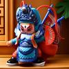 Children's toy doll Special gifts from Chengdu, Sichuan Travel gifts Chinese style dolls Genuine Sichuan Opera Panda Face