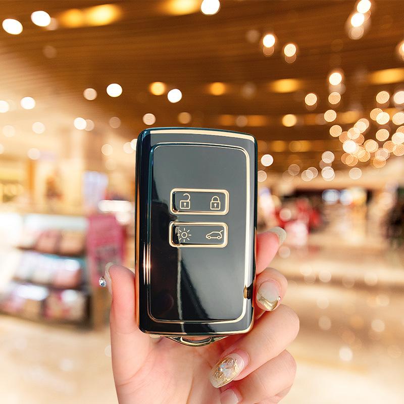 

Подходит для комплекта ключей Dongfeng Renault Koleo Защитный чехол Renault Koleo Автомобильный защитный чехол высокого класса Сумка с пряжкой