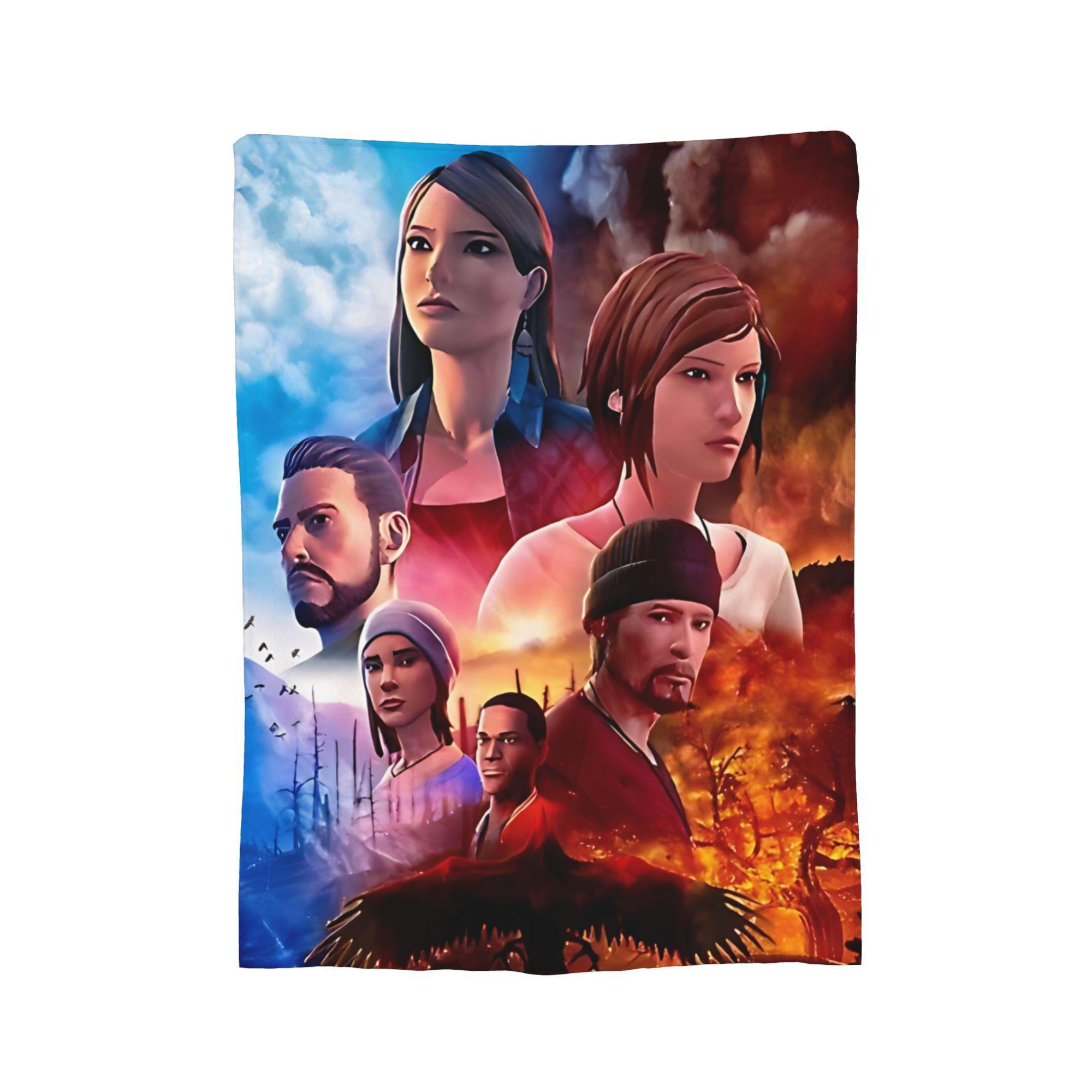 

Life is Strange Game Blanket Plush Funny Soft Throw Blankets for Coverlet Autumn/Winter 75x90cm