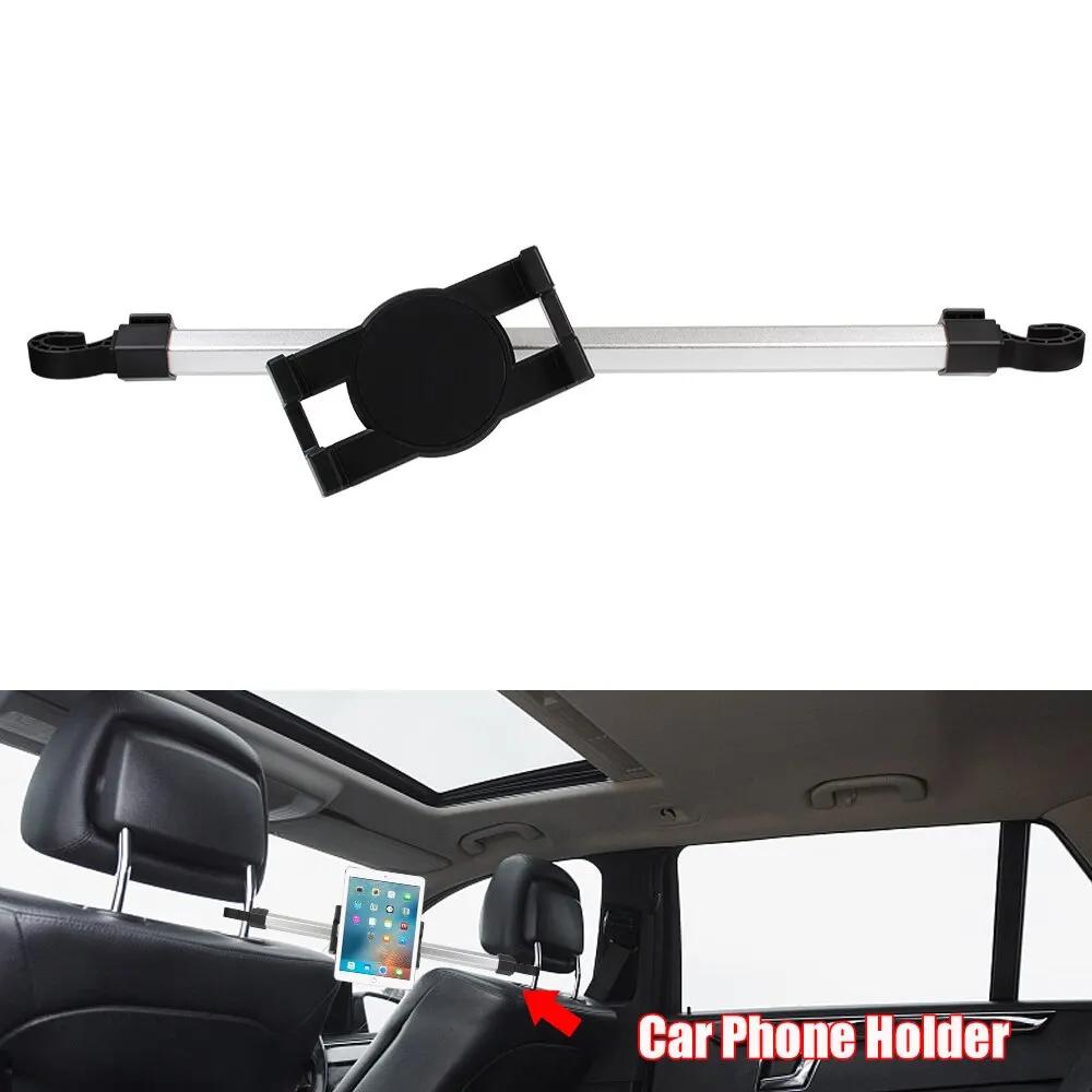 Car Tablet Headrest Mount Holder Adjustable for 7-13 Inch Tablets Universal Car Back Seat Stand Road Trip Essential Accessories
