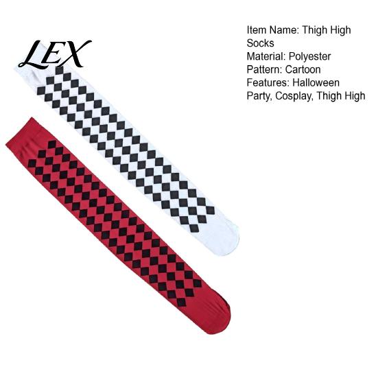 Daily Casual Hosiery 1 Pair Halloween Thigh High Socks for Women, Cute Role Playing Clothing Cosplay Party Stockings, Over Knee Tea Party, Festivals