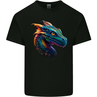 A Fantasy Colourful Dragon Unisexs Light Cotton TShirt