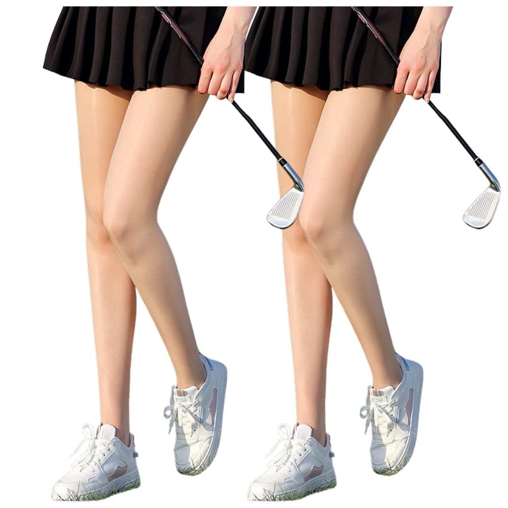 

Гольф UV Набор из 2 или Спорт Красивый Набор для защиты от УФ-лучей [YMSTco] Чулки, Защита, 3, Тонкие, Прозрачные, Колготки, Прозрачные, Ноги, (Бежевый, 2)